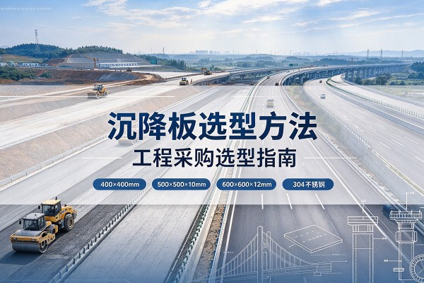 邻水沉降板选择方法