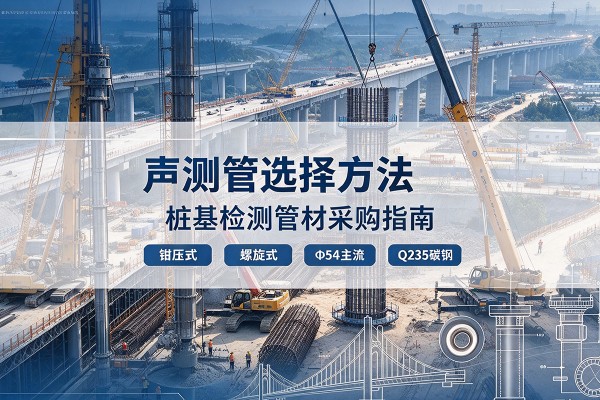 邻水声测管选型标准